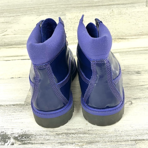 Timberland Girls Style 3391A Classic 6” Lace Up Waterproof Boots Size 5 - Picture 9 of 11